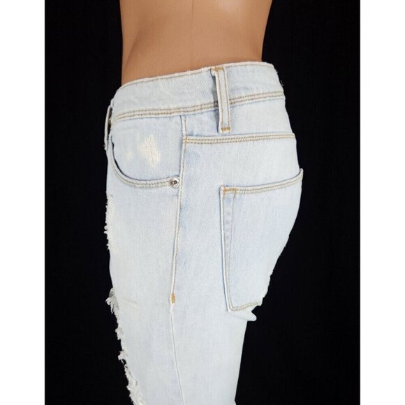 Each x Other Limited Edition Robert Montgomery Jeans 30 Scraped Slim - Picture 6 of 15